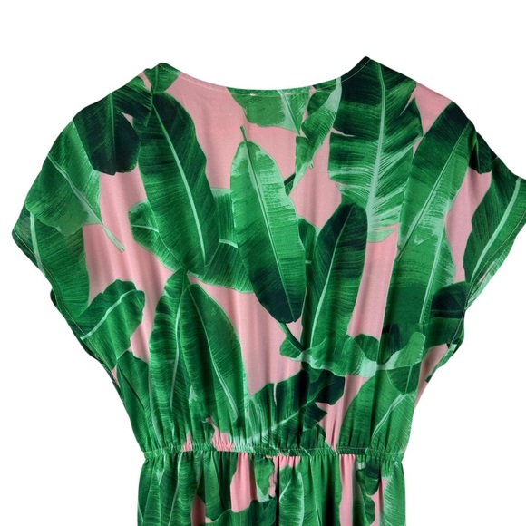 Buddy Love Palm Print Maxi Dress Small - Picture 7 of 9